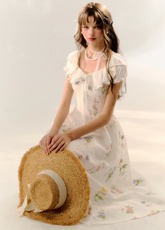 Bluebell & Honeysuckle Lace Dress